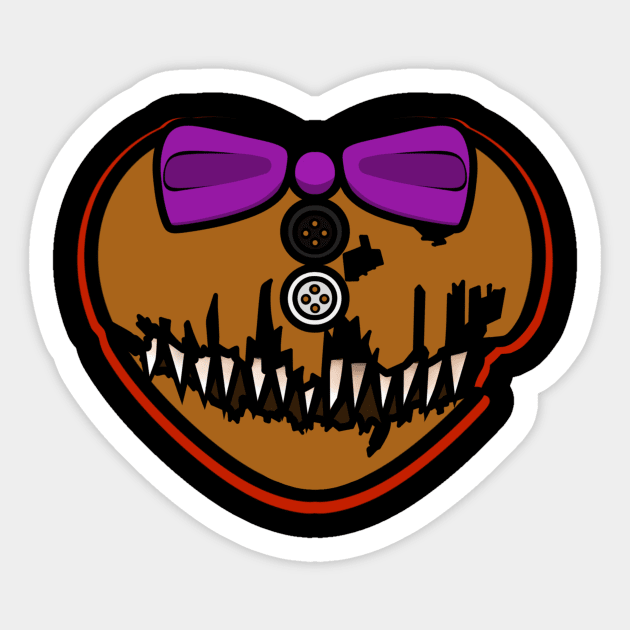 Five Nights At Freddy’s - Nightmare Fredbear Sticker by TJ Morningstar